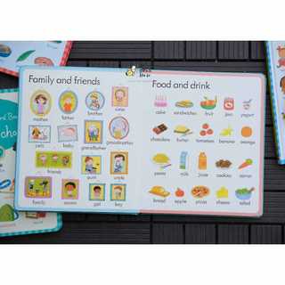 Bộ Usborne My first words 5q
