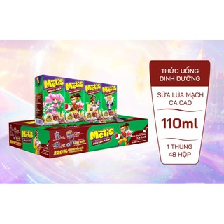 Sữa cacao lúa mạch dinh dưỡng Metis 110ml- 170ml