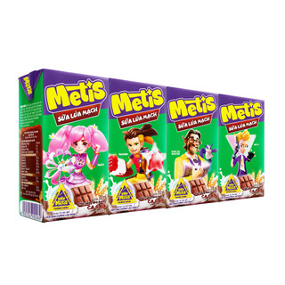 Sữa cacao lúa mạch dinh dưỡng Metis 110ml- 170ml