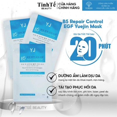 Mặt nạ Yuejin B5 Repair Control EGF Cấp ẩm phục hồi da