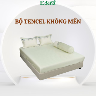 Bộ ra bọc Tencel 4 món Edena, chất liệu Tencel cao cấp