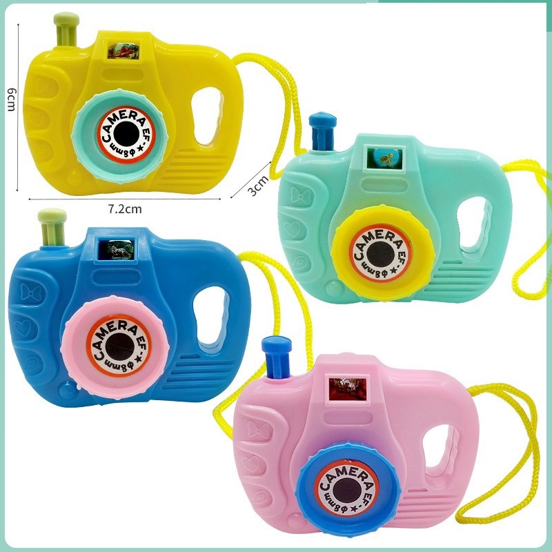 Mô hình máy ảnh mini chiếu hình cho bé