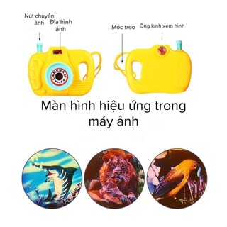 Mô hình máy ảnh mini chiếu hình cho bé