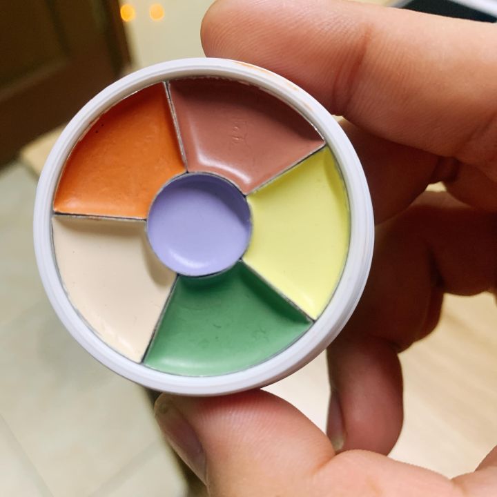 [Chính Hãng] Triệt Sắc Kryolan Dạng Chiết 6 ô Màu Che Mọi Khuyết Điểm Các Tone
