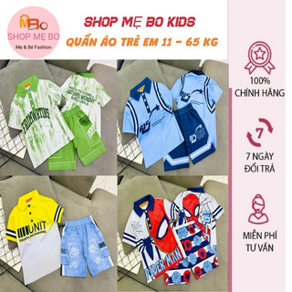 Đồ bộ thun lạnh 3d bé trai - gái size nhí đại từ 8-45kg