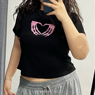 [BABIBEARBIGSZ] ÁO BABYTEE HEART BIGSIZE 60-90KG