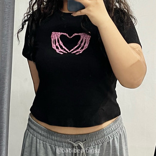 [BABIBEARBIGSZ] ÁO BABYTEE HEART BIGSIZE 60-90KG