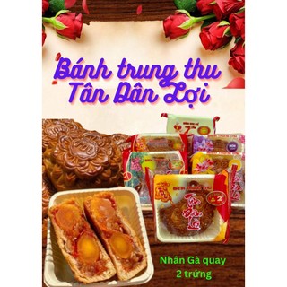 Bánh trung thu tân dân lợi - bánh trung thu 2 trứng 200gr - đặc sản bến tre - tân dân lợi