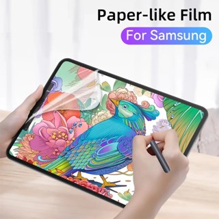 Miếng Dán Màn Hình Paperlike Samsung Galaxy Tab S9/9FE/Plus/S8/S8 Plus/ Tự Dính Chống Vân Tay Chuyên Viết Vẽ