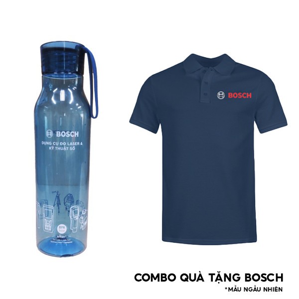 Combo quà tặng áo thun + bình nước Bosch (Mẫu ngẫu nhiên )