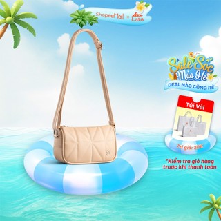 Túi đeo chéo da nữ chần chỉ trang trí YUUMY Seasand YN207