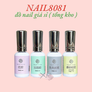 Base top cứng móng Hoa Hồng Chai 20ml Chính Hãng , bộ liên kết sơn gel