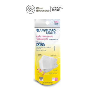 Khẩu trang y tế anyguard kf94 gói 1 cái glam beauique