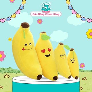 Gấu Bông Chuối bông siêu dễ thương, mềm mịn , món quà ý nghĩa cho bé