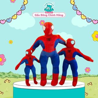 Gấu bông người nhện vải nhung mịn cao cấp cực dễ thương , món quà ý nghĩa cho bé