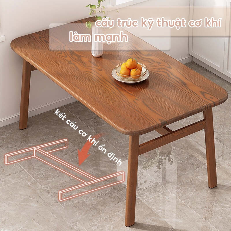 Bali Bàn Ăn Đẹp Mdf Gỗ 140cm Bàn Gỗ Gia Đình Bàn Ăn Phòng Khách Dễ Lắp Ráp Phong Cách Hiện Đại Cao Cấp | BigBuy360 - bigbuy360.vn