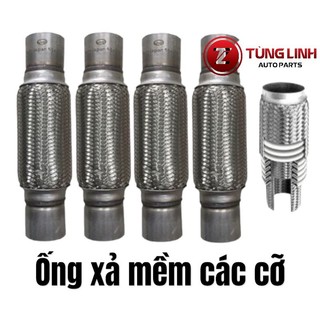 Ống xả mềm ống giảm thanh, giảm rung,cổ xả mềm 4 lớp xịn các cỡ cho các dòng xe tải Huyndai-Kia -xe Trung Quốc