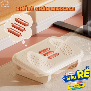 Ghế Kê Chân Massage, Gác Chân Công Thái Học Dân Văn Phòng Thư Giãn, Giảm Stress