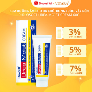 Kem dưỡng ẩm PHILOSOFT UREA-MOIST CREAM cho da bị vảy nến chàm khô da 60g