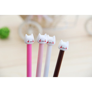 Bút mèo má hồng xấu hổ kute