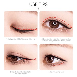 【Benetz】🌹Chì sáp kẻ mắt 3 màu nâu đen lựa chọn MKNK