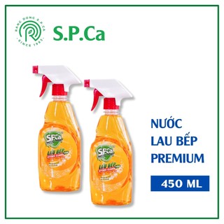 Nước lau bếp s.p.ca premium 450ml đa năng khử mùi hiệu quả - spca000047