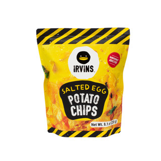 Khoai tây trứng muối irvins 230g - irvins big salted egg potato chips 230g
