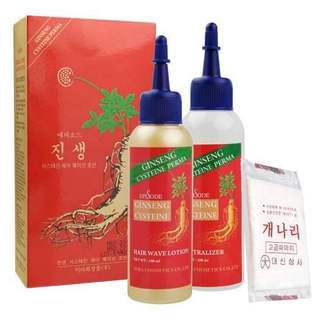 Thuốc Uốn Tóc Sâm Đỏ Gingsen MIRA (100ml x2)