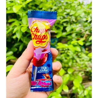 Kẹo mút Chupa Chups nhân gum thổi (gói 12g)