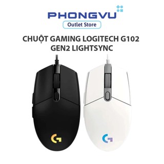 Chuột Gaming Logitech G102 Gen2 Lightsync – RGB, DPI cao, chính hãng - Bảo hành 24 tháng