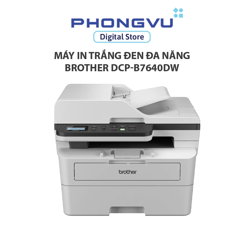 Máy in trắng đen đa năng Brother DCP-B7640DW - Bảo hành 12 tháng