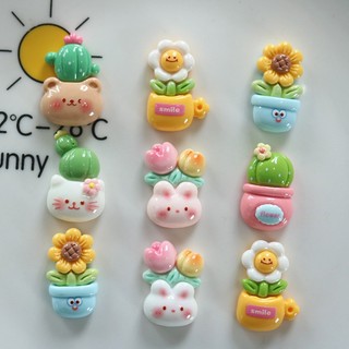 JIBBITZ, STICKER, CHARM THỎ CUTE TRANG TRÍ DÉP SỤC, DÉP CROSS (ĐÃ GỒM NÚT GẮN)