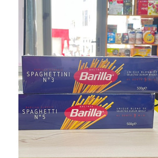 [ Date 2026 ]  Mì Spaghetti Barilla số 5 / số 3 - 500g của Ý