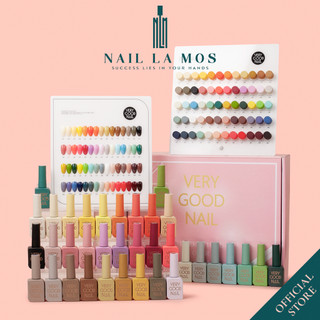 Set 60 màu sơn gel Very Good Nail phong cách Hàn Quốc (tặng kèm 2 bảng màu + 1 cặp base top)