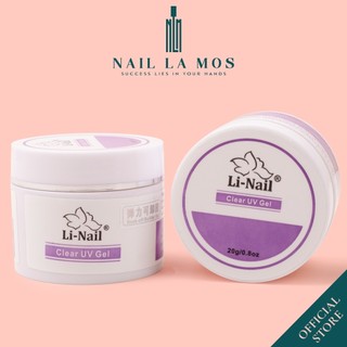 Gel đắp móng Li-nail chính hãng chất đậm đặc không nóng, màu trong suốt (20g)