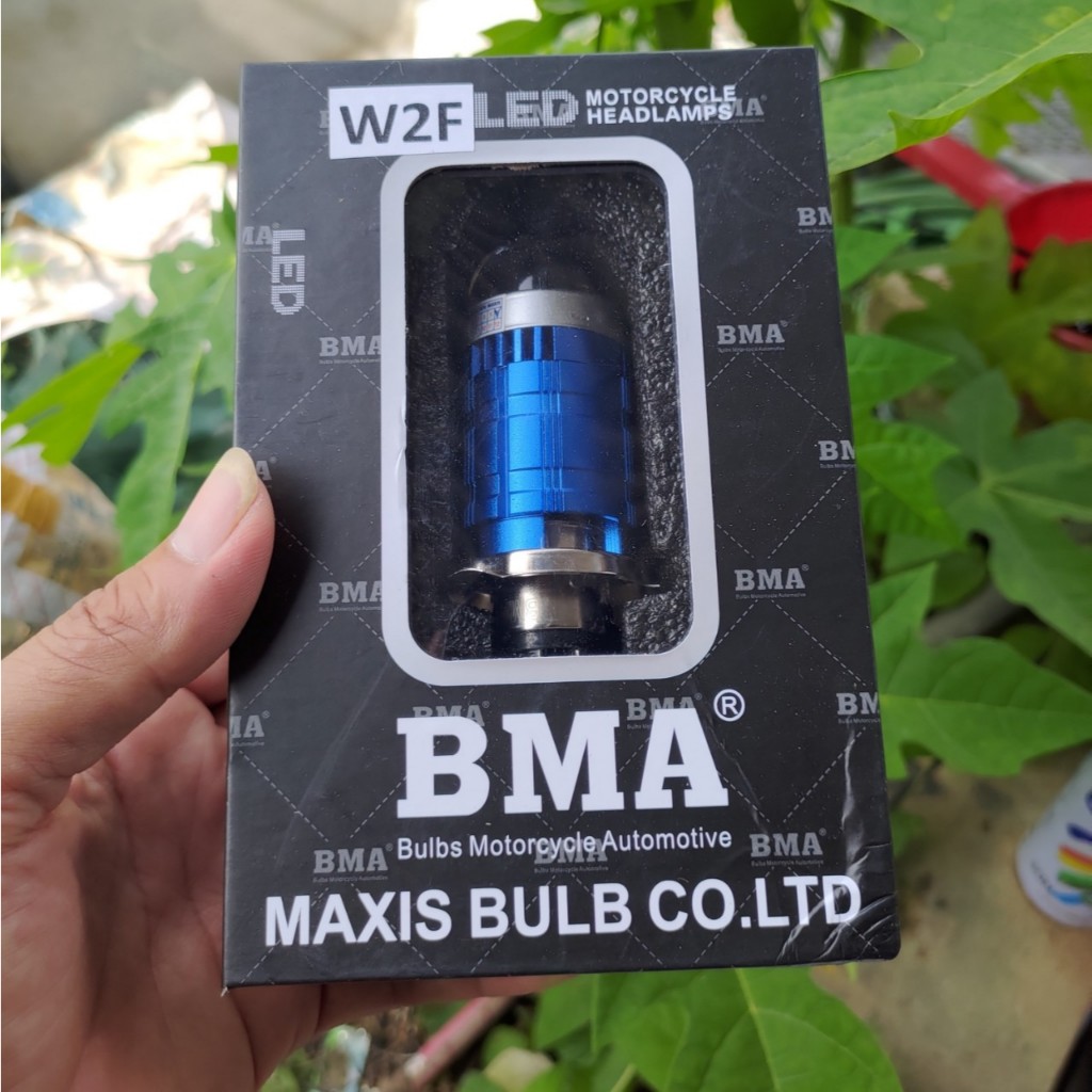 Đèn LED Pha Bi Cầu W2F BMA , 50W Chân H4 Lắp như zin Các Dòng Xe Máy, Ô Tô , đèn sài được cả điện má
