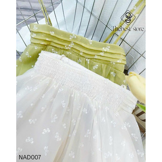 tơ nơ chấm bi 6 màu