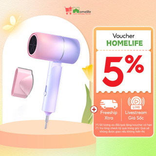 Máy sấy tóc gấp gọn mini - máy sấy tóc tạo kiểu công suất 2200w chuẩn salon sấy khô siêu nhanh