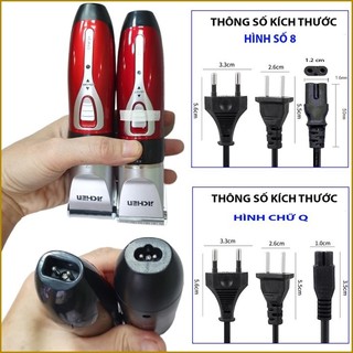 Dây sạc tông đơ jichen , dây sạc đầu số 8 , đầu chữ Q , dây sạc tông đơ và các loại máy khác