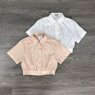 Áo HOBBS Crop Bo Eo Linen