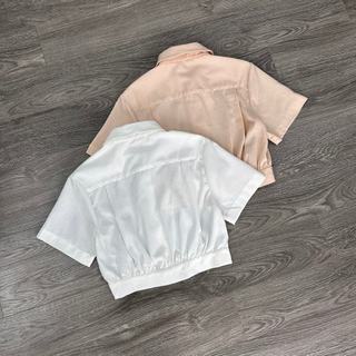 Áo HOBBS Crop Bo Eo Linen