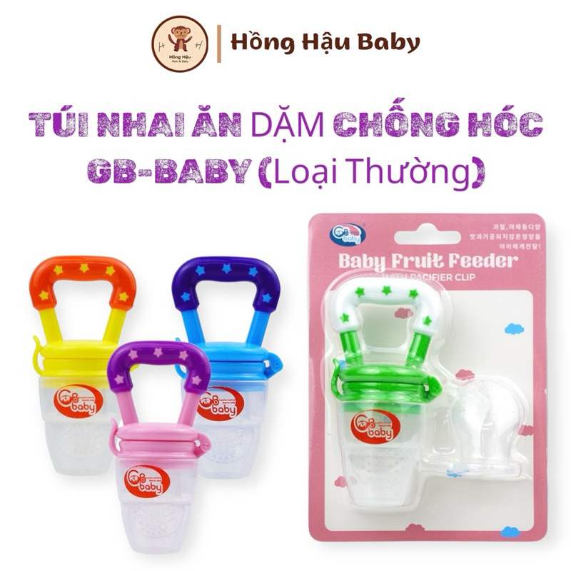 TÚI NHAI ĂN DẶM CHỐNG HÓC GB-BABY (Loại Thường)
