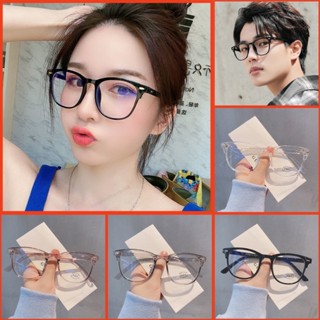 Mắt kính gọng tròn thời trang retro sành điệu chống ánh sáng xanh, kính không độ nam nữ chống tia bức xạ UV