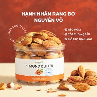 Hạt hạnh nhân rang bơ Mỹ mỏng vỏ Va'sEco Farm