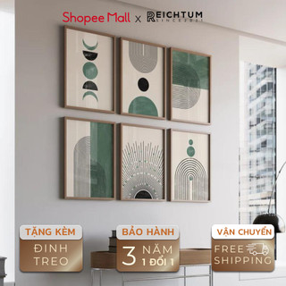 Decor phòng ngủ chill trương gương SET6 của REICHTUM - Tranh treo tường/ Nhà/ Chất liệu siêu bền