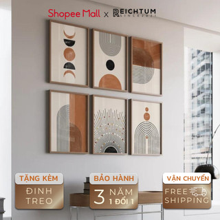 Decor phòng ngủ chill trương gương SET6 của REICHTUM - Tranh treo tường/ Nhà/ Chất liệu siêu bền bỉ