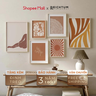 Decor phòng ngủ trương gương SET6 của REICHTUM - Nhà ngủ/Tranh treo tường/ Chất liệu siêu bền