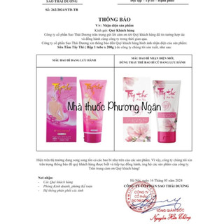 Sữa tắm Tây Thi 200ml- Sao Thái Dương - Giảm mụn lưng, làm sạch da