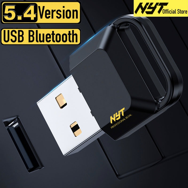 USB Bluetooth 5.4 Cho Laptop, PC Kết Nối Cùng Lúc 7 Thiết Bị NYT N45 - Bảo Hành 12T Đổi Mới