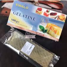 Combo  5 lá  Gelatine Đức